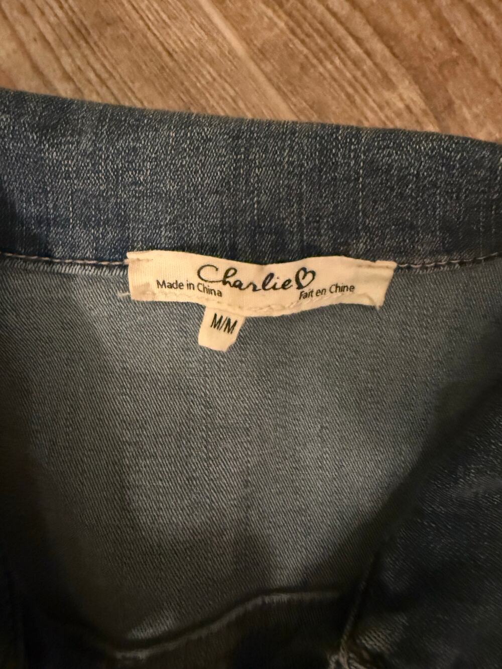 Charlie B - Cropped Denim Jacket - M/M